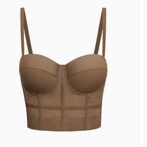 Mesh Underwire Bustier Top Size XS